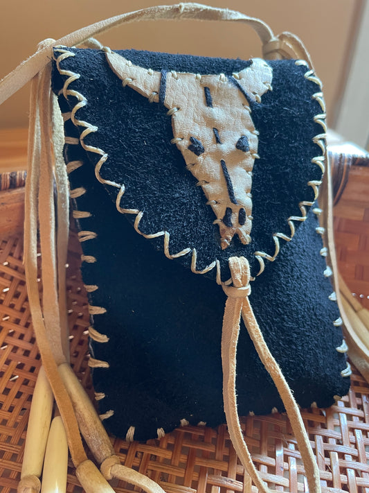 Skull Totem Medicine Bag