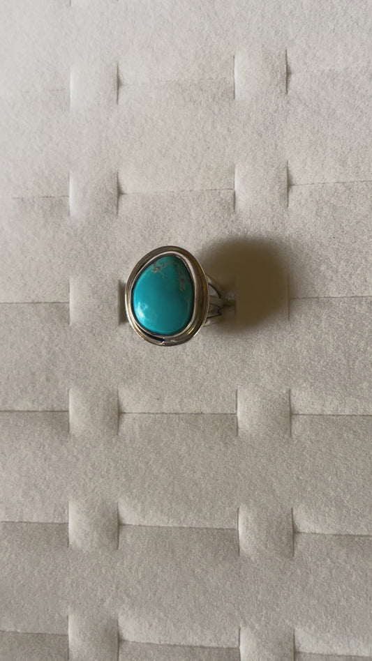 Turquoise Silver Ring